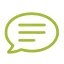 Speech bubble icon